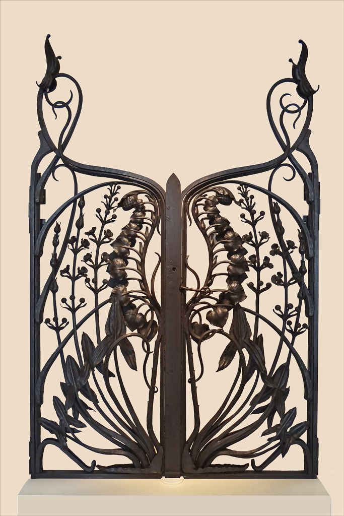 art nouveau - iron