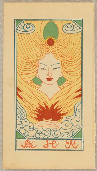 art nouveau - Japanese culture inspired