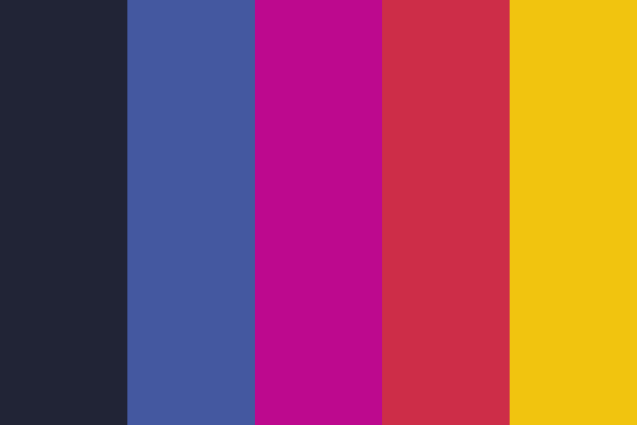 memphis color pallete