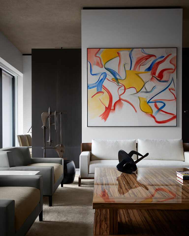 View of Luxury Interior Design: Stunning Manhattan Penthouse