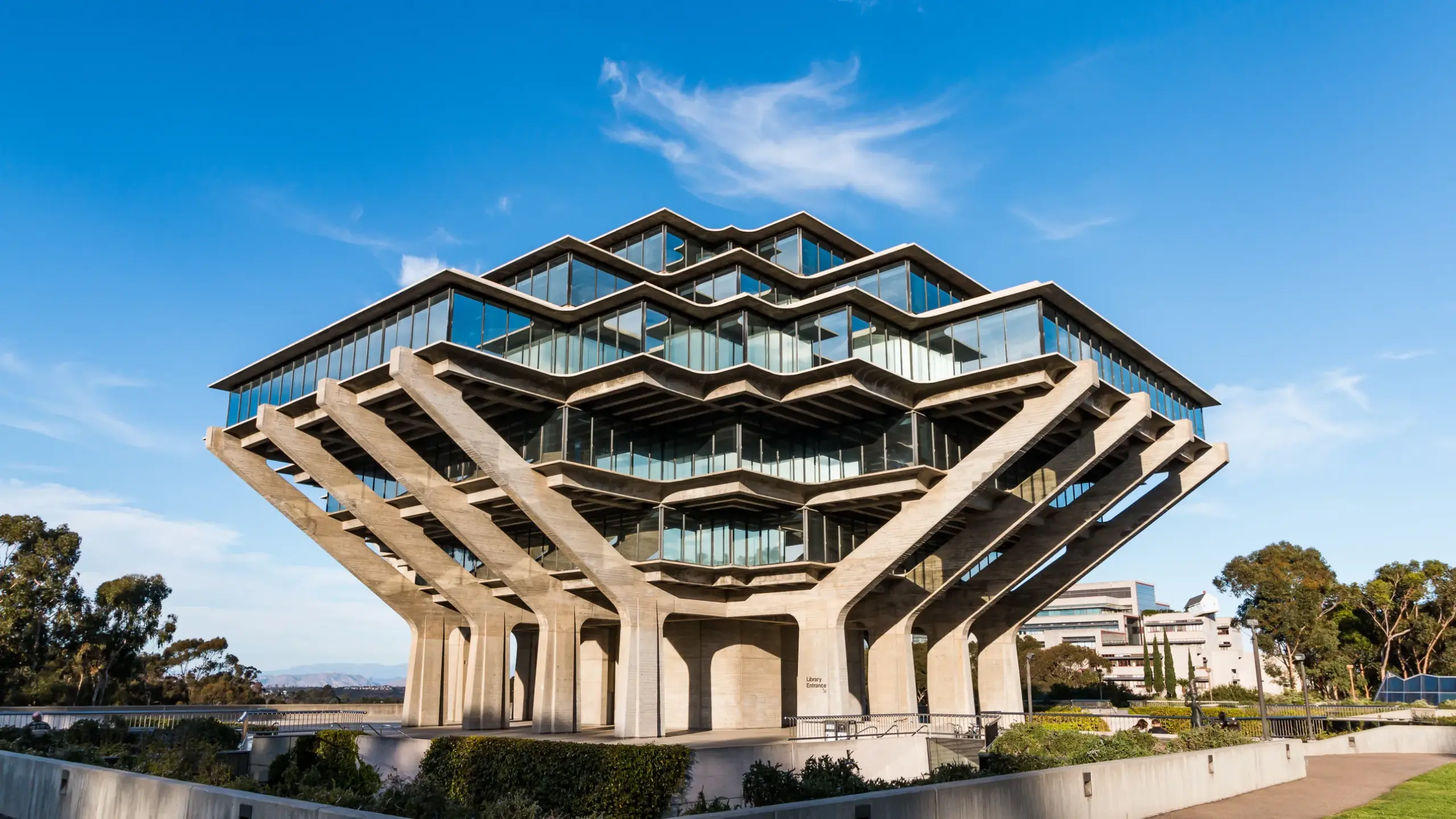 Brutalist Architecture building