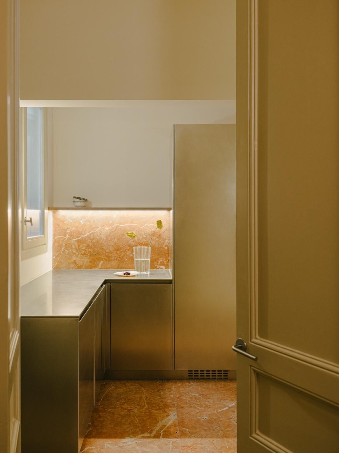 Image showcasing Inside a Compact Milan Apartment Shaped by Colour and Texture